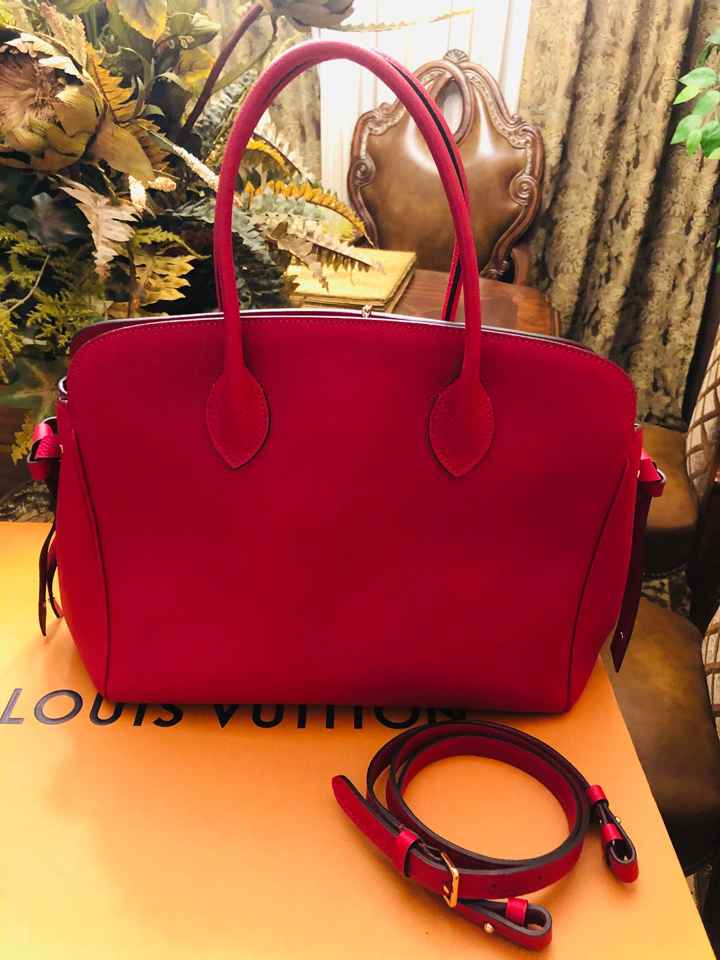Louis Vuiton Milla MM Red - Luxury Chique