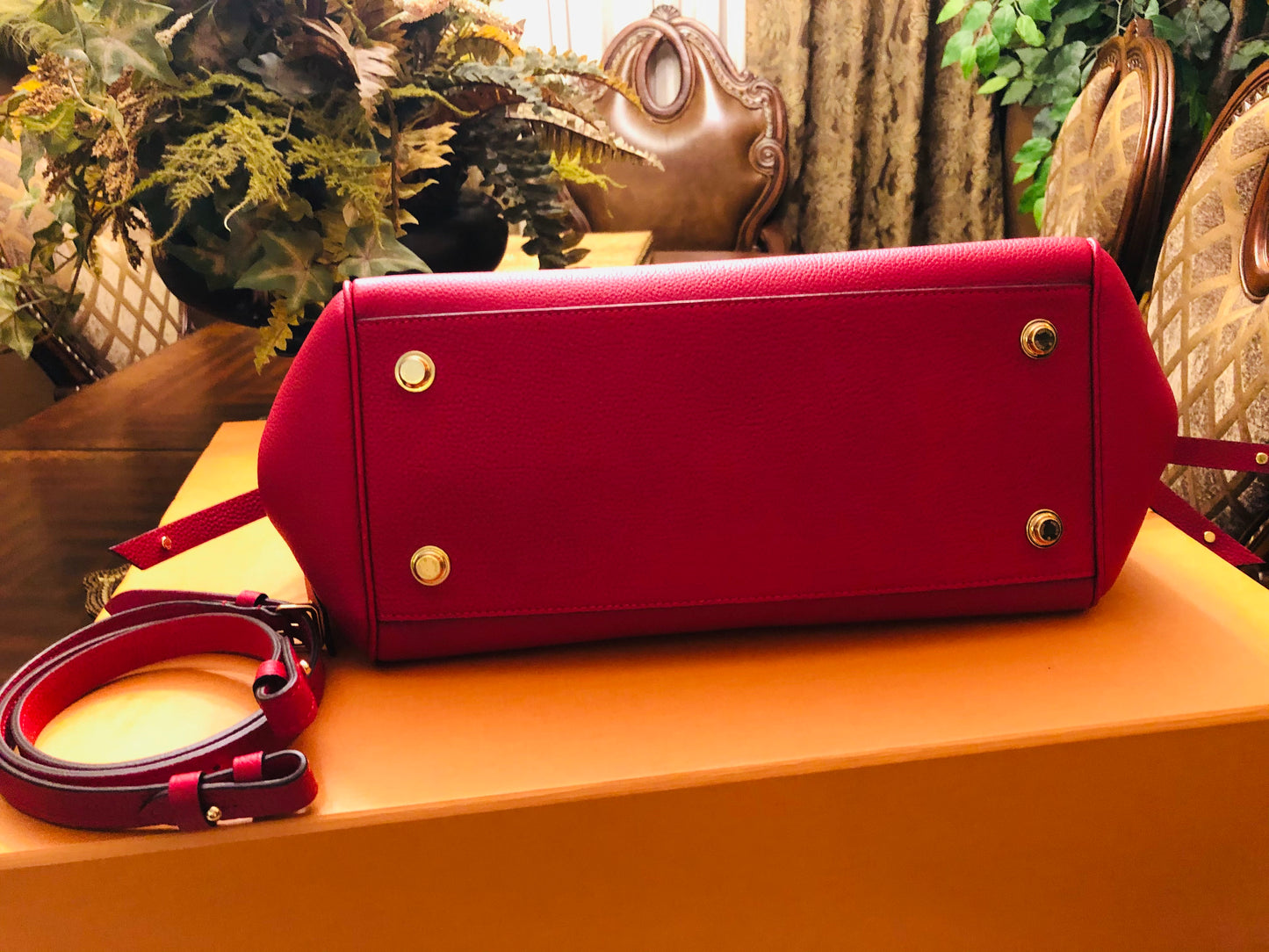 Louis Vuiton Milla MM Red - Luxury Chique