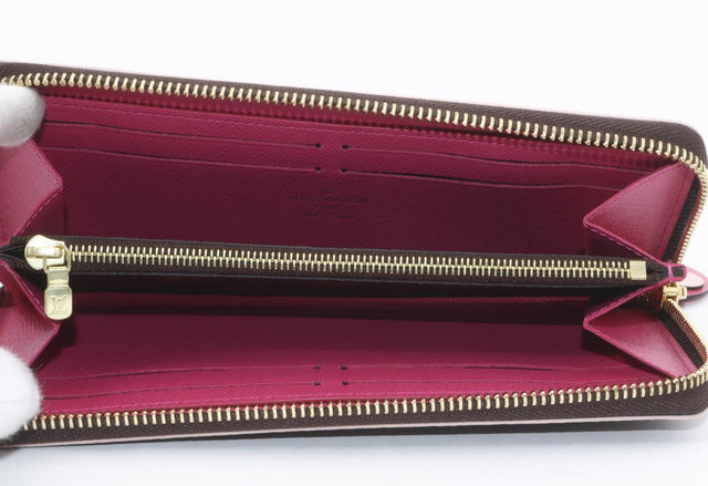 Portofeuil Clemence Flower Charm Monogram Wallet - Luxury Chique
