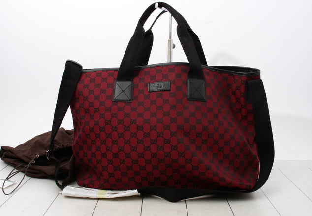Gucci GG Canvas Tote Bag - Luxury Chique