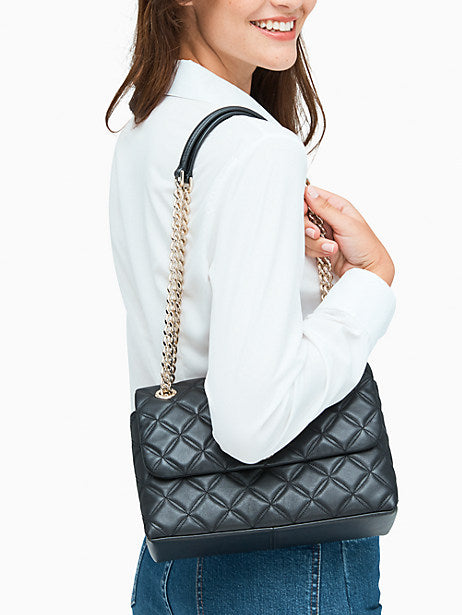 Natalia Medium Flat Shoulder - Luxury Chique