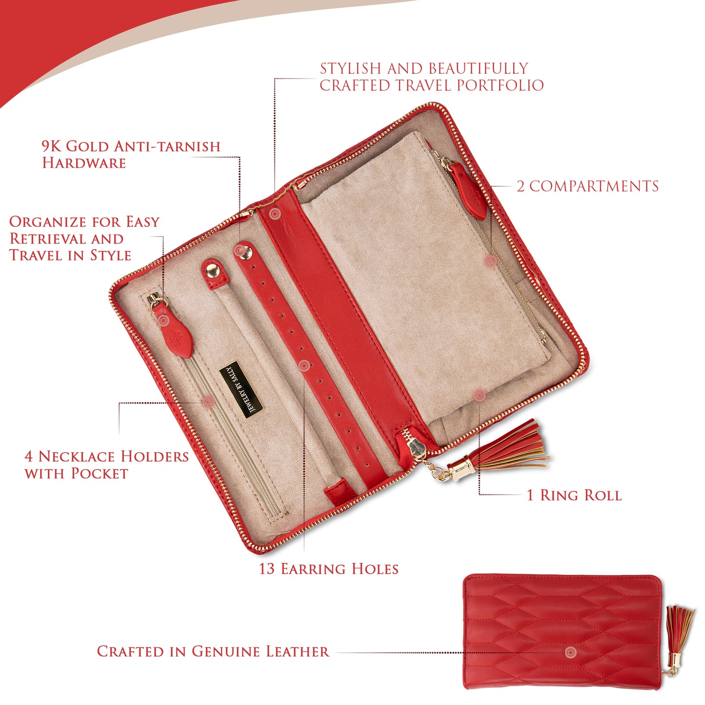 Jewelry Wallet - Luxury Chique