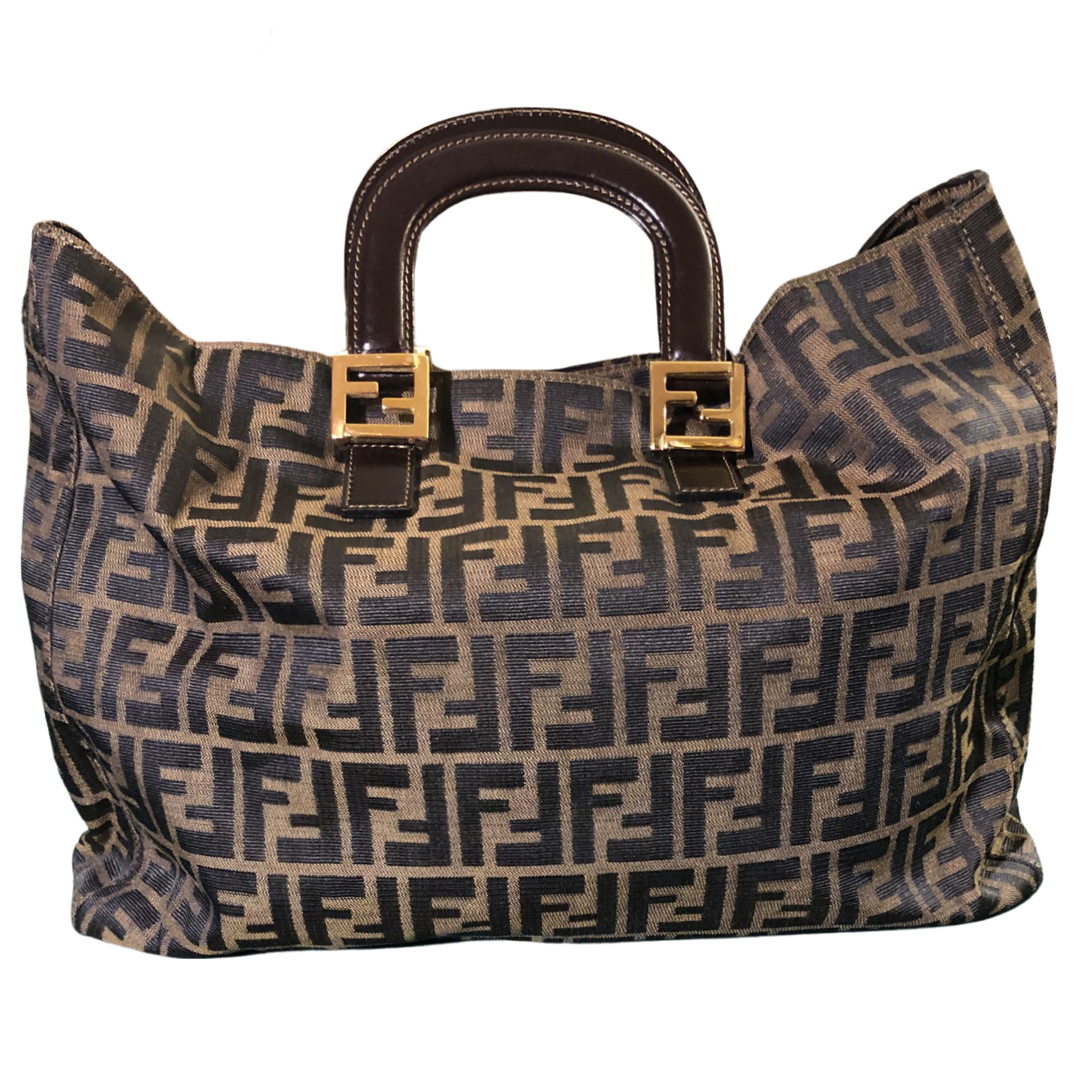 Fendi Zucca Tote Bag - Luxury Chique