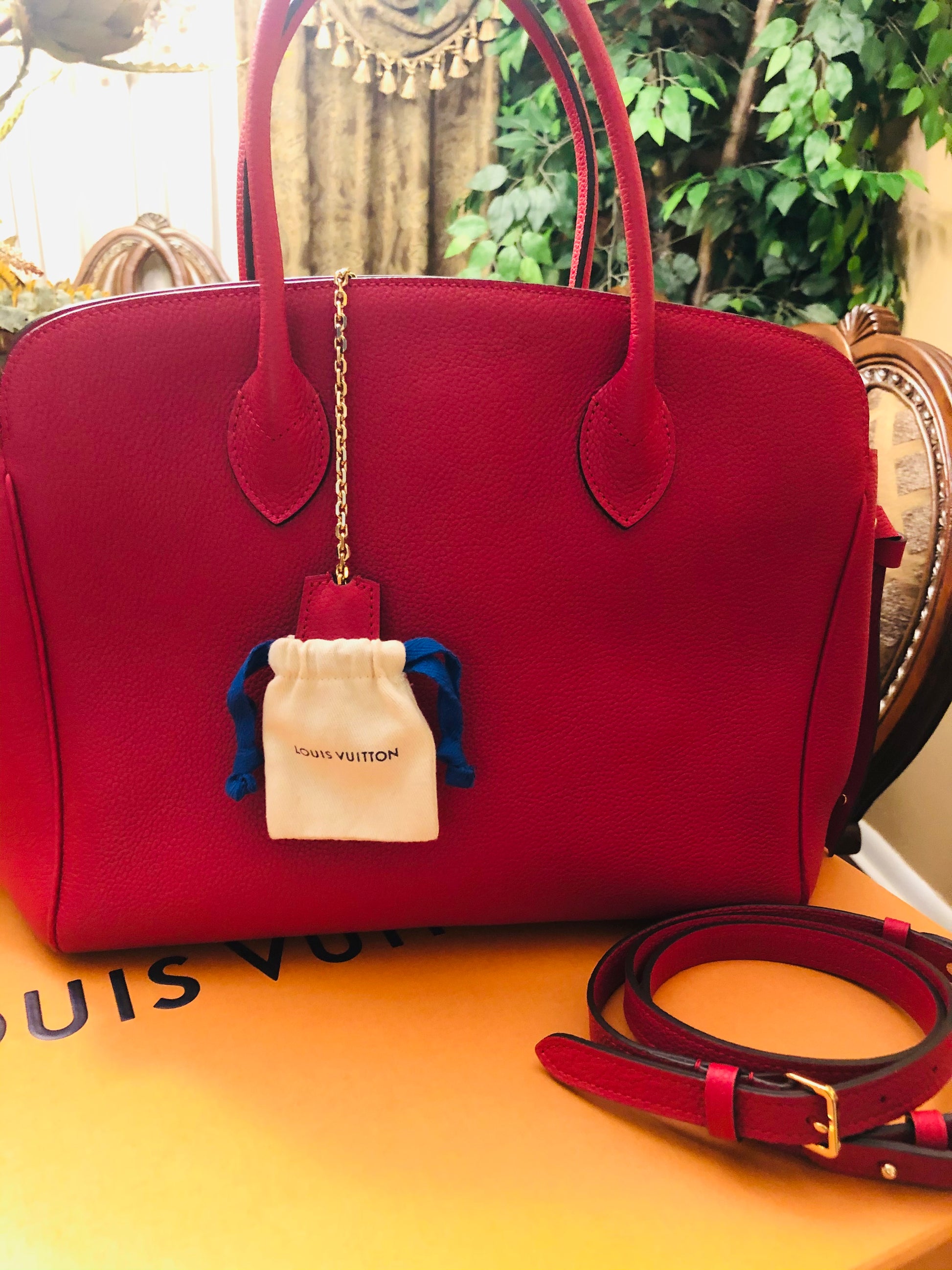 Louis Vuiton Milla MM Red - Luxury Chique